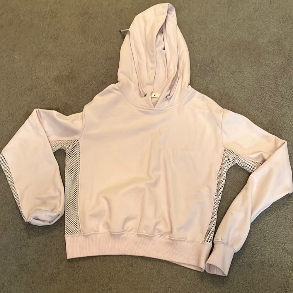 pink workout sweater